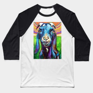 Lucian the Black FARM GOAT by Robert Phelps Baseball T-Shirt